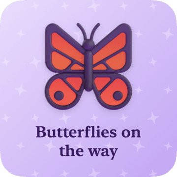 The Butterflies widget design