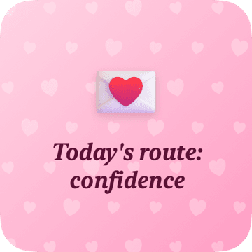 The Heart Notes widget design