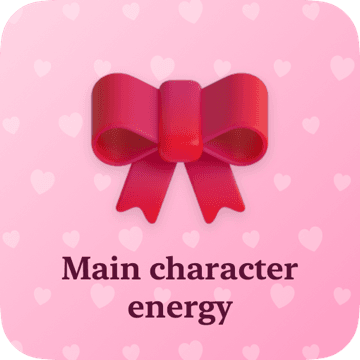 The Main Character widget design